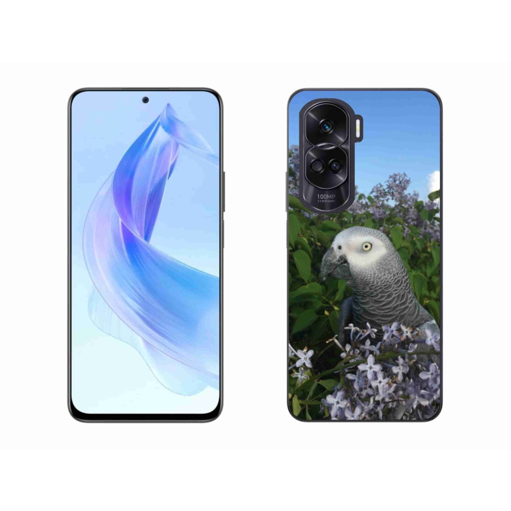 Gelový kryt mmCase na Honor 90 Lite - papoušek žako