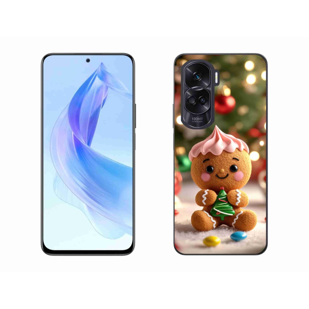 Gelový kryt mmCase na Honor 90 Lite - perníček