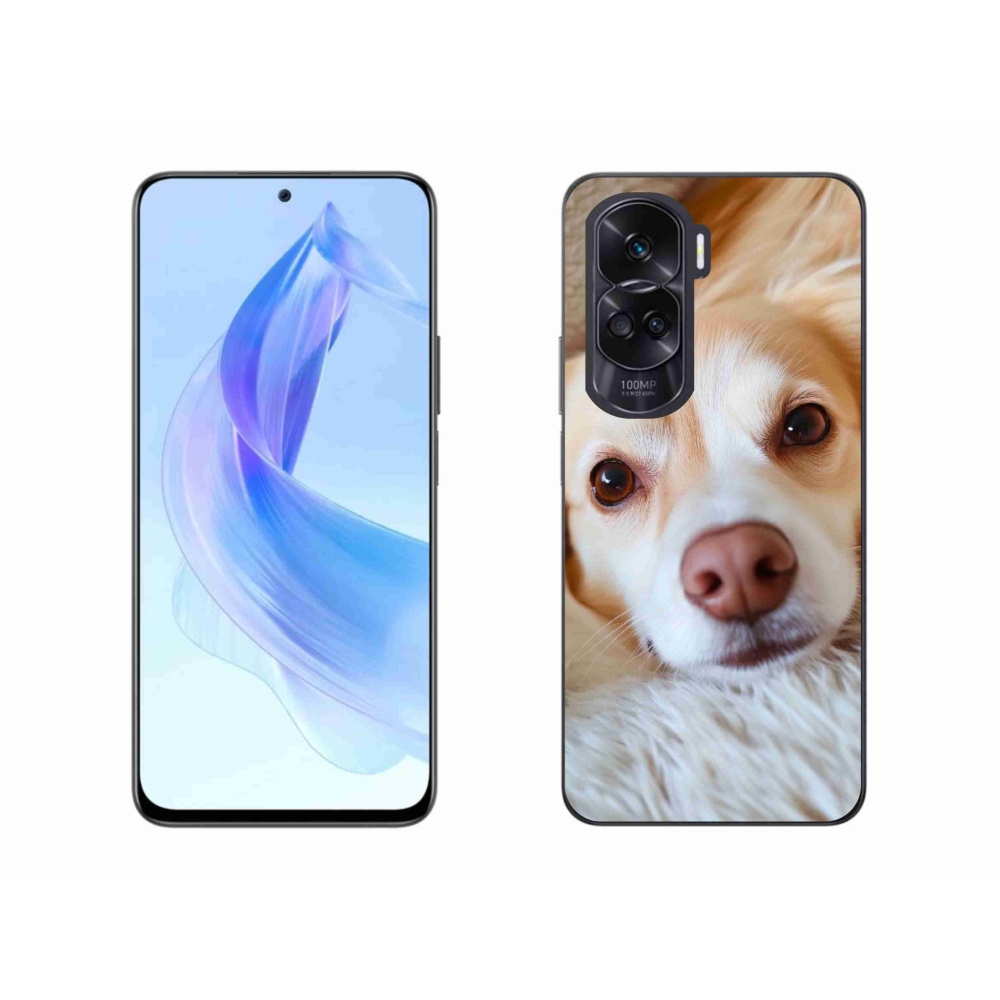 Gelový kryt mmCase na Honor 90 Lite - Roztomilá čivava