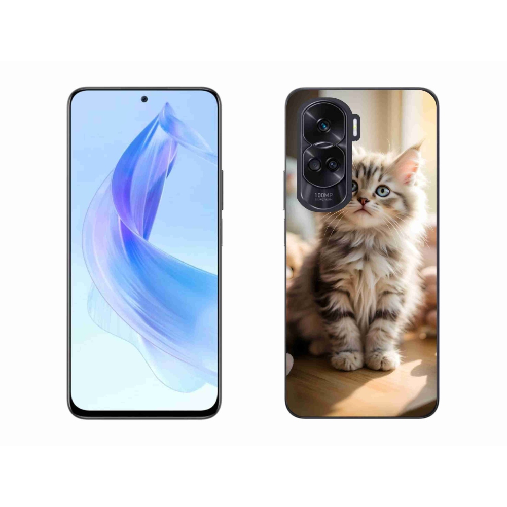 Gelový kryt mmCase na Honor 90 Lite - roztomilé kotě 10