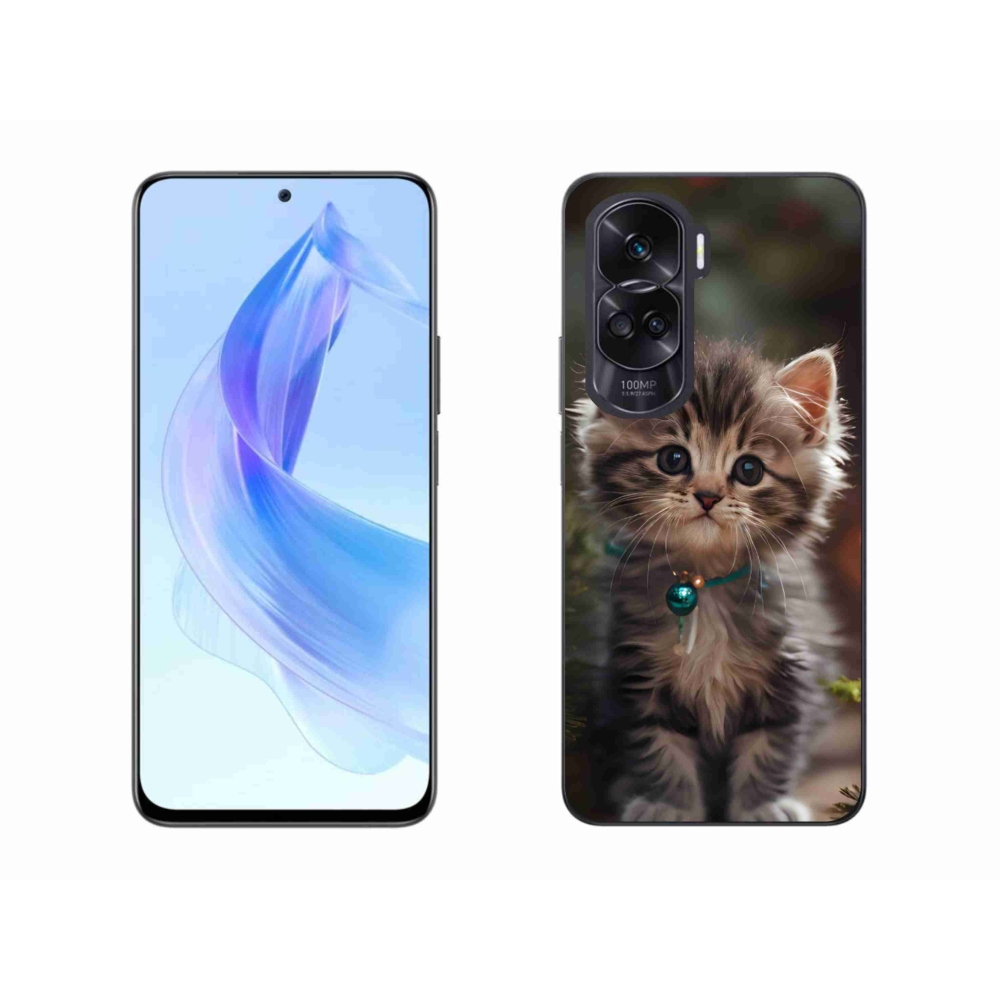 Gelový kryt mmCase na Honor 90 Lite - roztomilé kotě 11