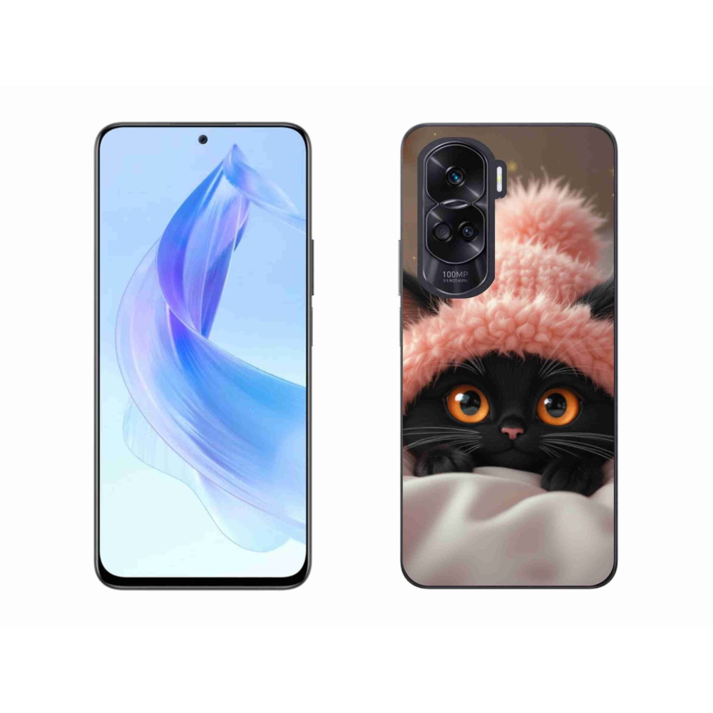 Gelový kryt mmCase na Honor 90 Lite - roztomilé kotě 7
