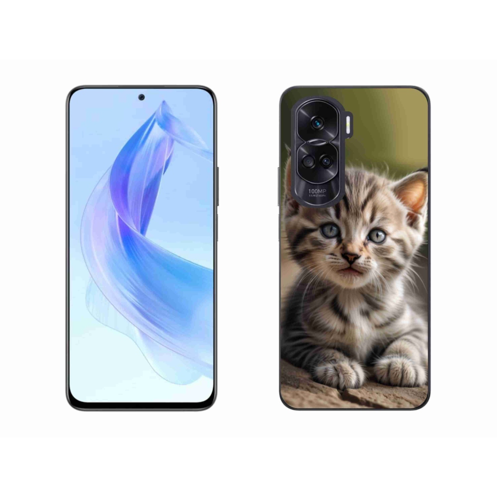 Gelový kryt mmCase na Honor 90 Lite - roztomilé kotě 9