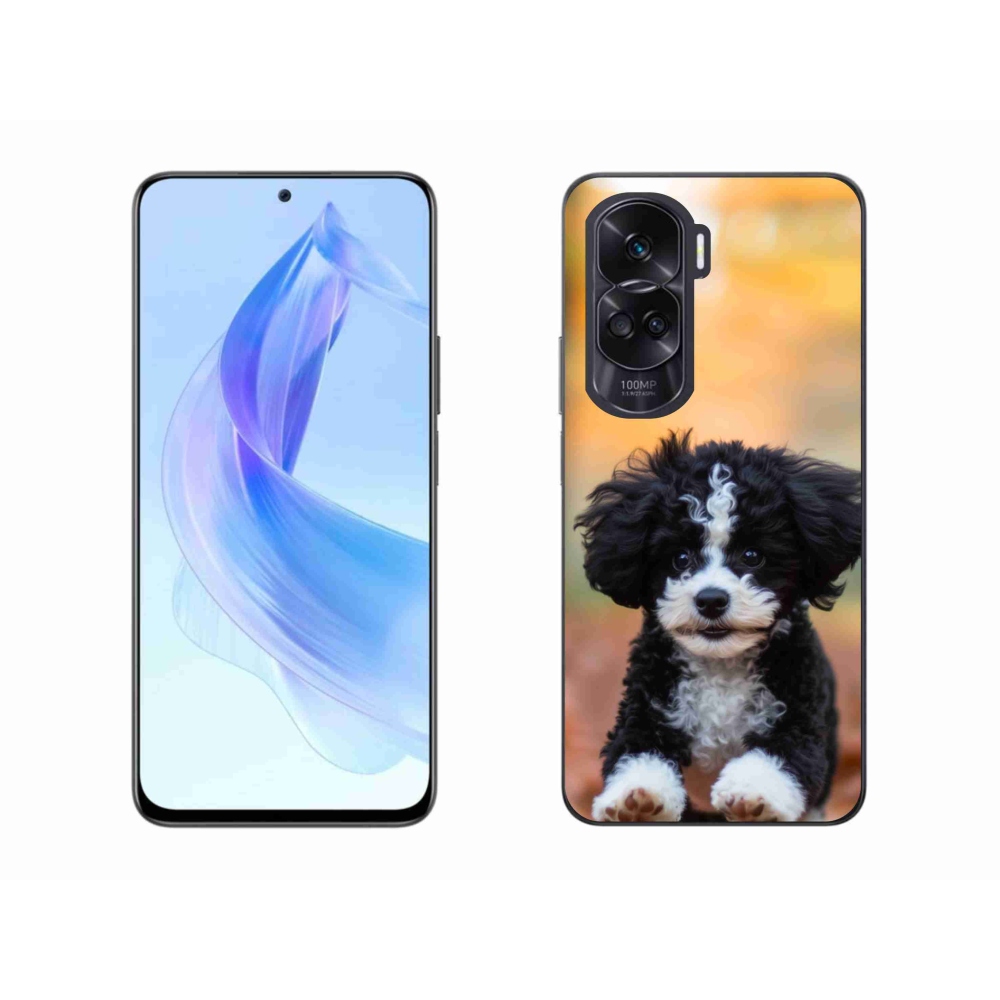 Gelový kryt mmCase na Honor 90 Lite - roztomilé štěně 2
