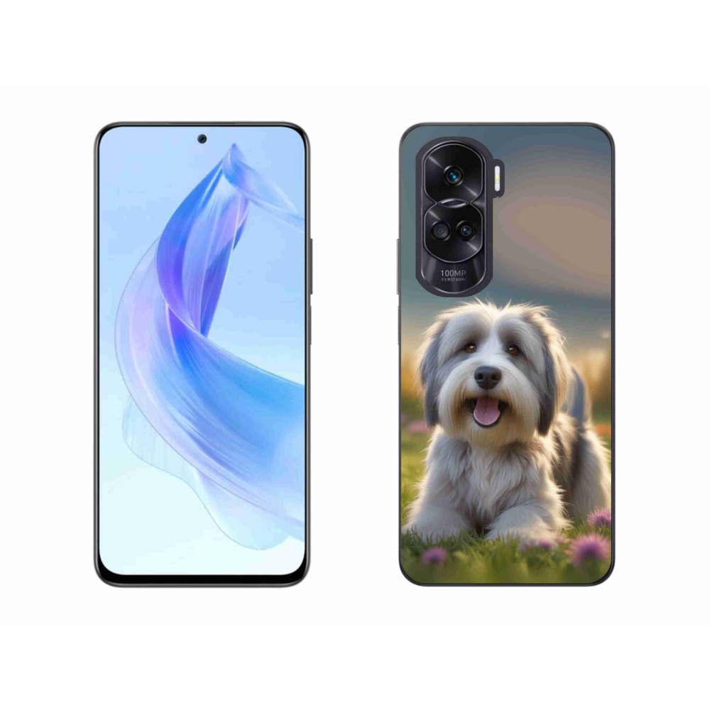 Gelový kryt mmCase na Honor 90 Lite - roztomilý havanský psík