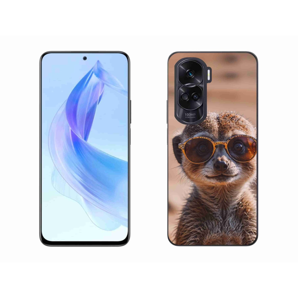 Gelový kryt mmCase na Honor 90 Lite - stylová surikata