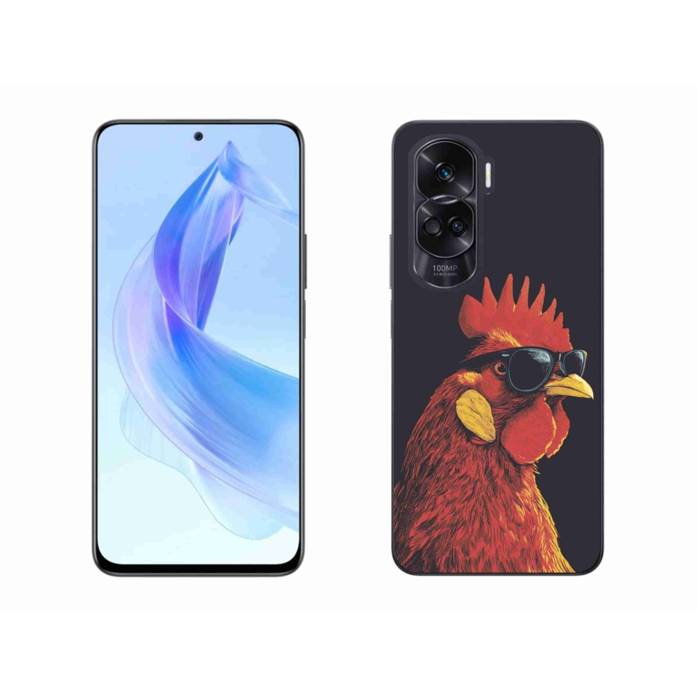 Gelový kryt mmCase na Honor 90 Lite - stylový kohout