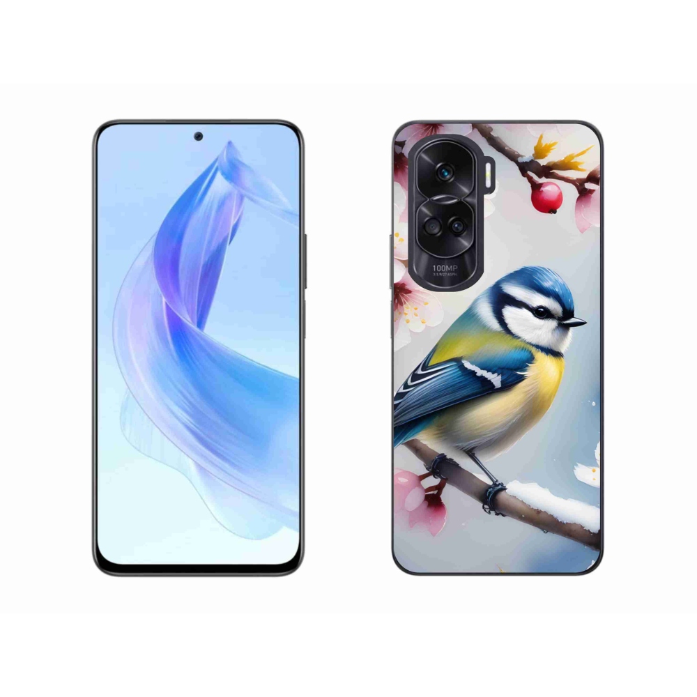 Gelový kryt mmCase na Honor 90 Lite - sýkorka