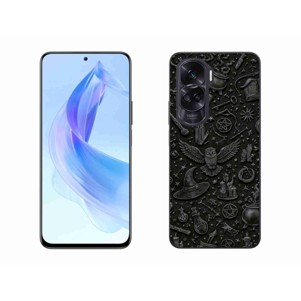 Gelový kryt mmCase na Honor 90 Lite - tmavý magický svět