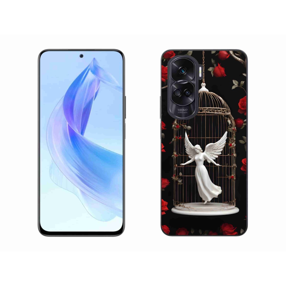Gelový kryt mmCase na Honor 90 Lite - uvězněný anděl