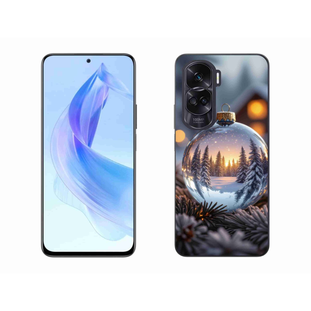 Gelový kryt mmCase na Honor 90 Lite - vánoční ozdoba