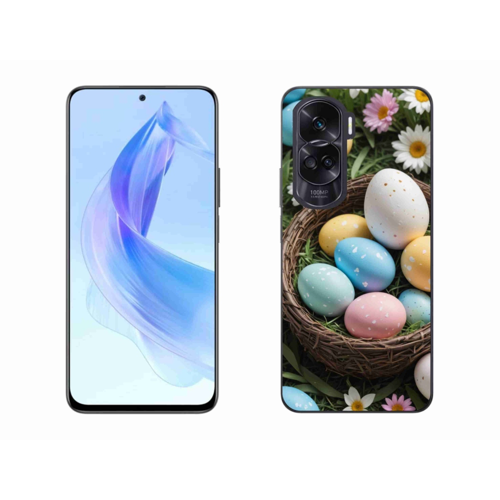 Gelový kryt mmCase na Honor 90 Lite - velikonoční vajíčka 2
