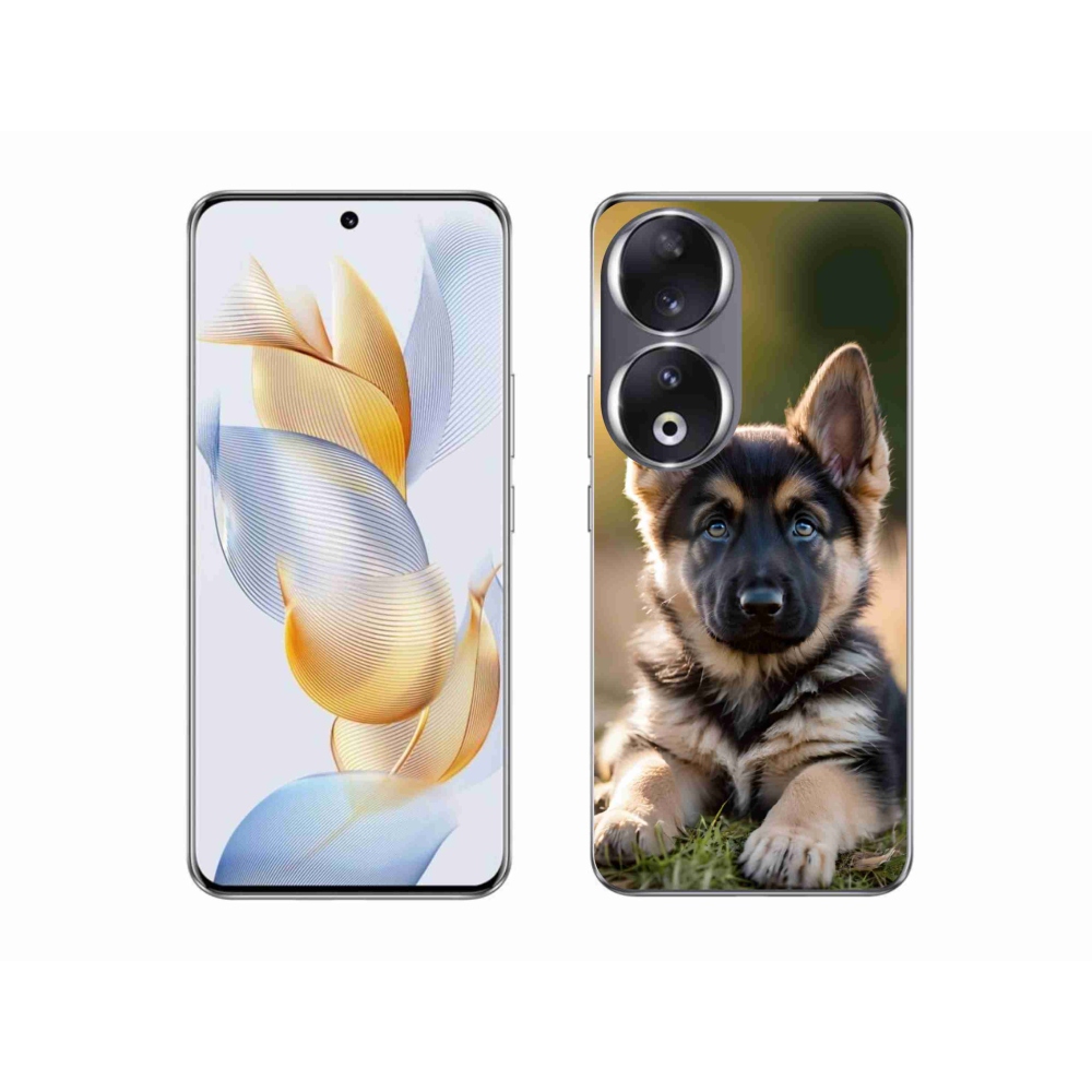 Gelový kryt mmCase na Honor 90 - německý ovčák v přírodě