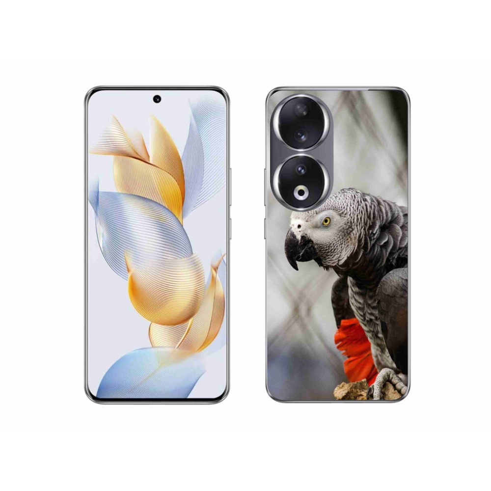 Gelový kryt mmCase na Honor 90 - papoušek žako 3