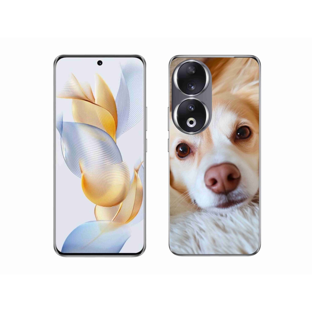 Gelový kryt mmCase na Honor 90 - Roztomilá čivava