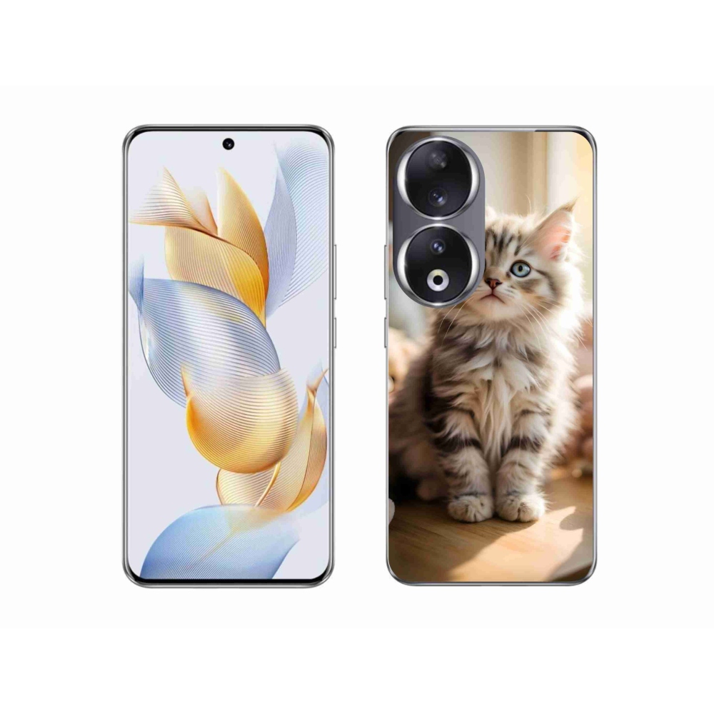 Gelový kryt mmCase na Honor 90 - roztomilé kotě 10