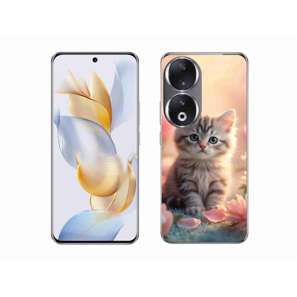 Gelový kryt mmCase na Honor 90 - roztomilé kotě 8