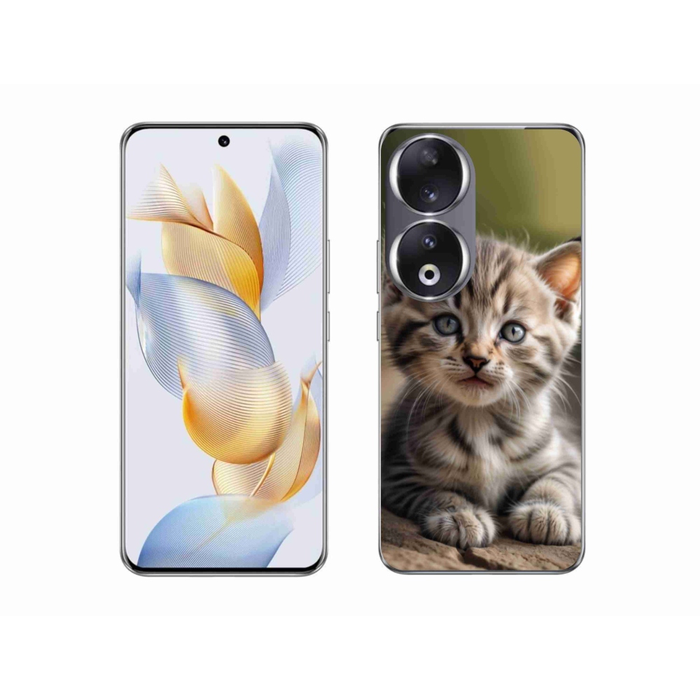 Gelový kryt mmCase na Honor 90 - roztomilé kotě 9