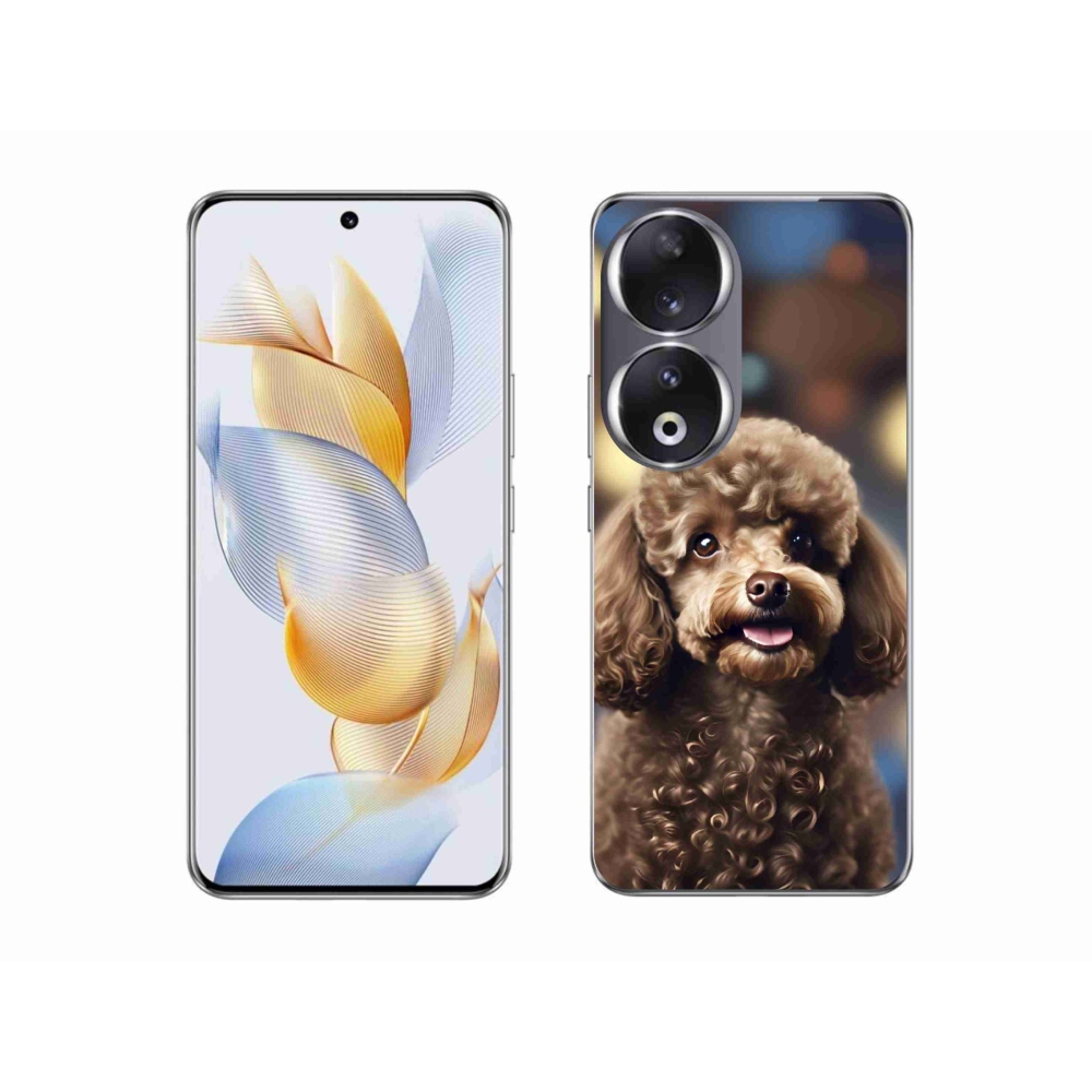 Gelový kryt mmCase na Honor 90 - roztomilý pudl
