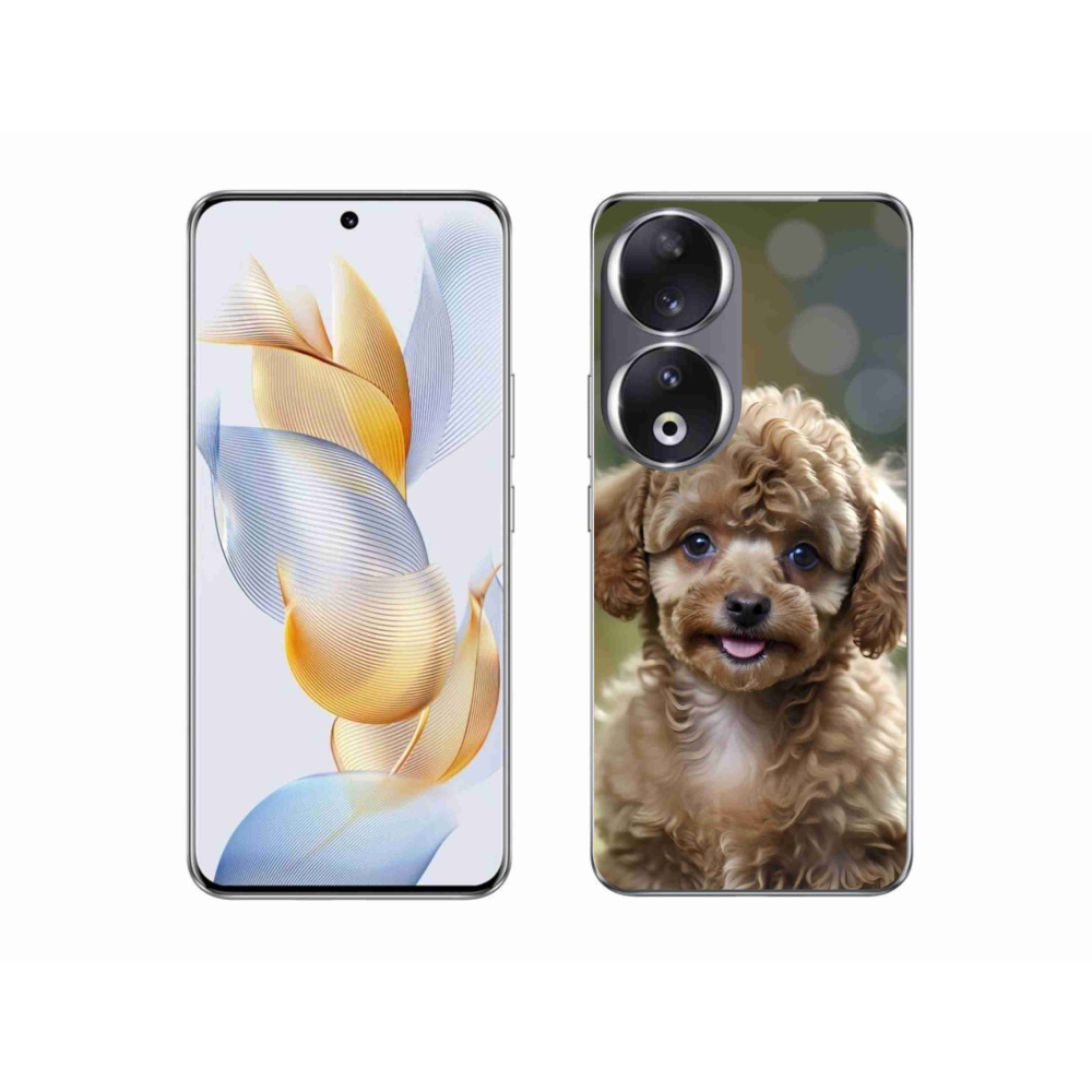 Gelový kryt mmCase na Honor 90 - roztomilý pudl
