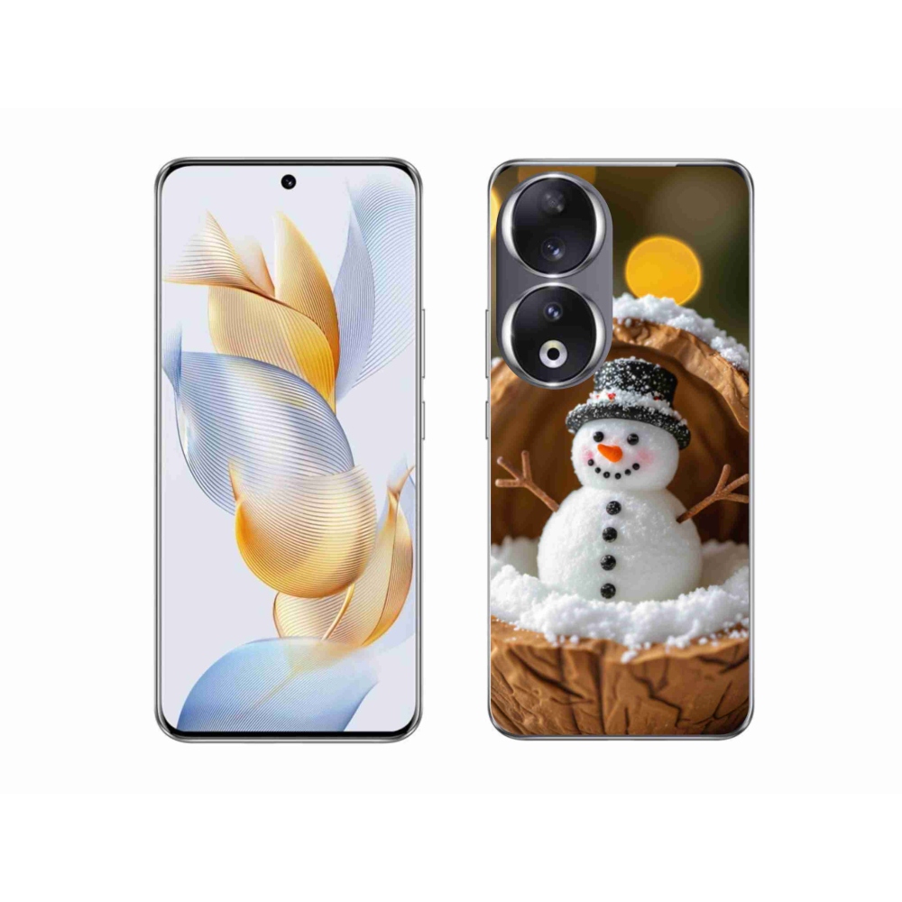 Gelový kryt mmCase na Honor 90 - sněhulák 4