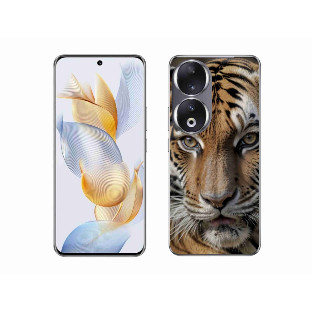 Gelový kryt mmCase na Honor 90 - tygří pohled