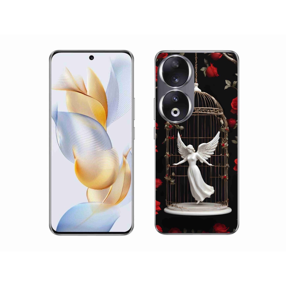 Gelový kryt mmCase na Honor 90 - uvězněný anděl