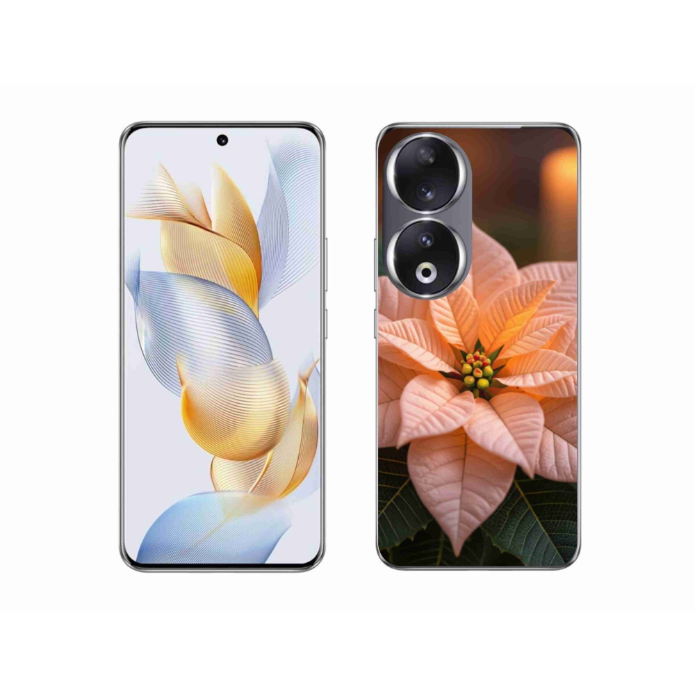 Gelový kryt mmCase na Honor 90 - vánoční hvězda