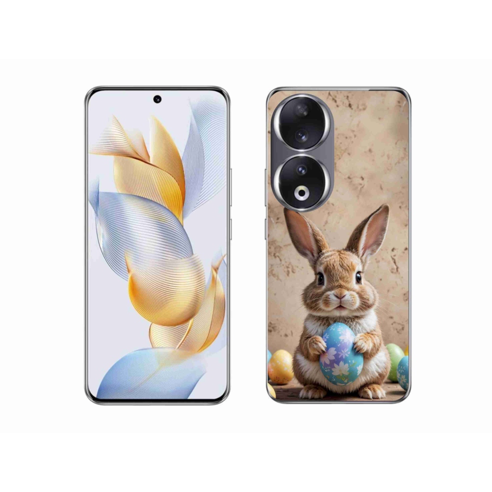 Gelový kryt mmCase na Honor 90 - velikonoční králíček