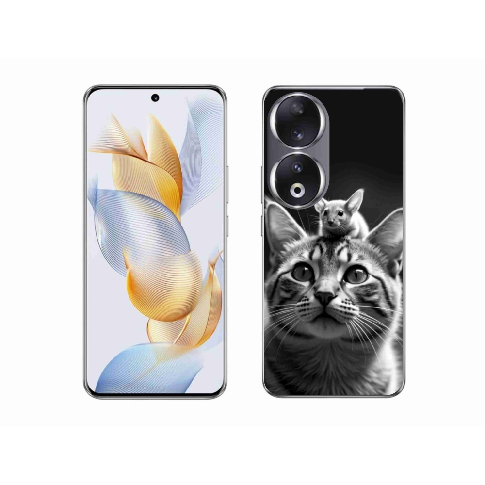Gelový kryt mmCase na Honor 90 - zvířecí přátelství 2