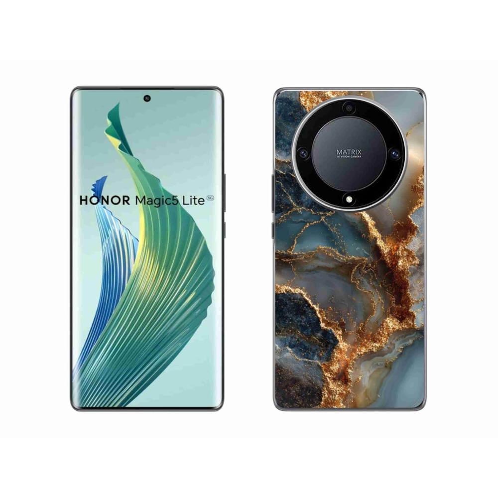 Gelový kryt mmCase na Honor Magic 5 Lite 5G - abstraktní motiv 33