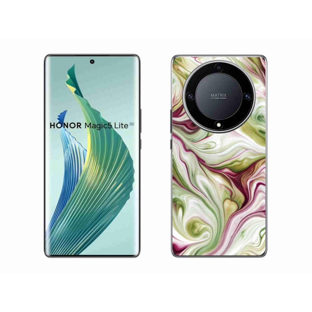 Gelový kryt mmCase na Honor Magic 5 Lite 5G - abstraktní motiv 36