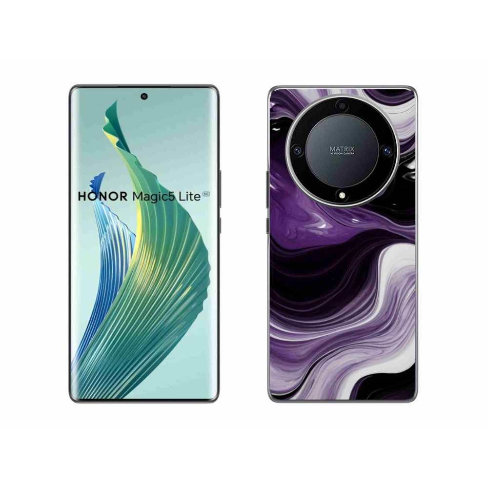 Gelový kryt mmCase na Honor Magic 5 Lite 5G - abstraktní motiv 46