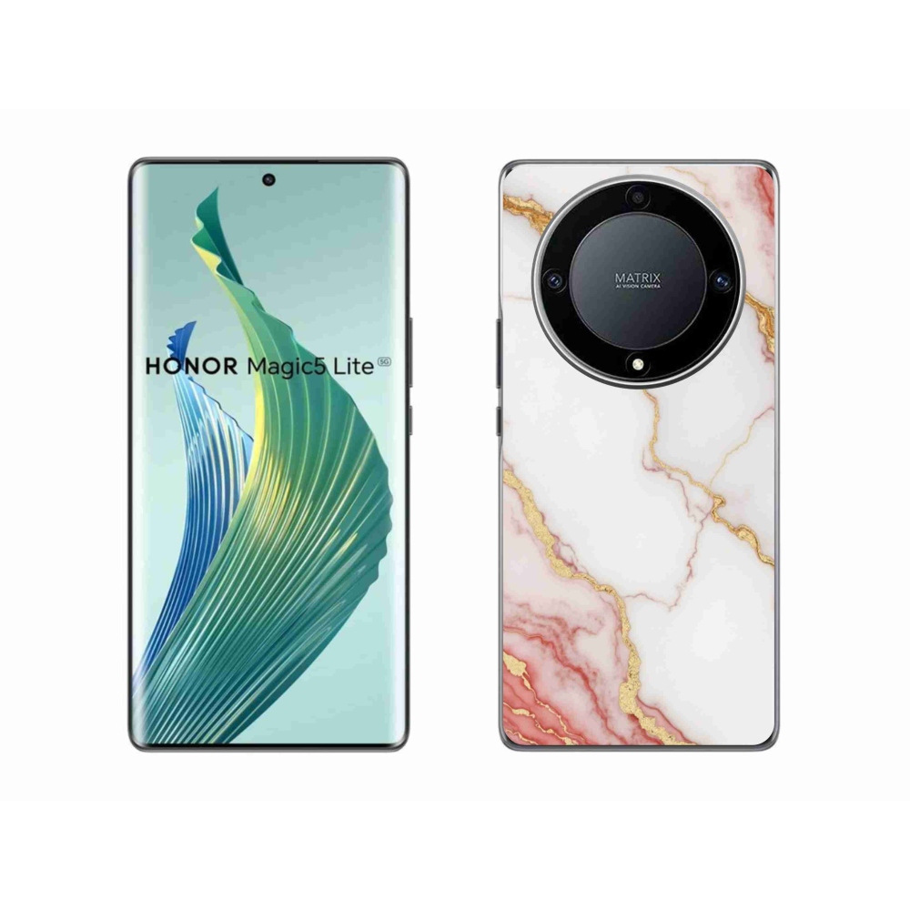 Gelový kryt mmCase na Honor Magic 5 Lite 5G - abstraktní motiv 53