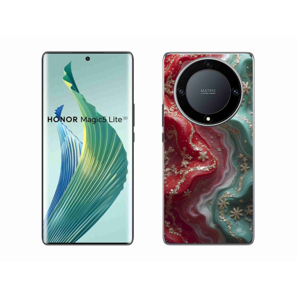 Gelový kryt mmCase na Honor Magic 5 Lite 5G - abstraktní motiv 54