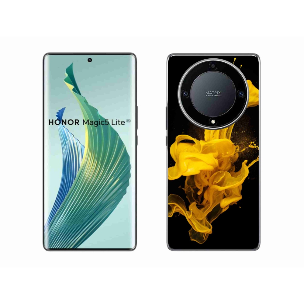 Gelový kryt mmCase na Honor Magic 5 Lite 5G - abstraktní motiv 56