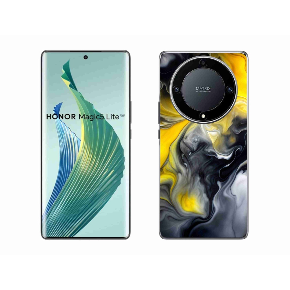 Gelový kryt mmCase na Honor Magic 5 Lite 5G - abstraktní motiv 60