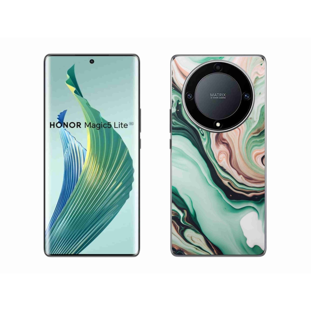 Gelový kryt mmCase na Honor Magic 5 Lite 5G - abstraktní motiv 62