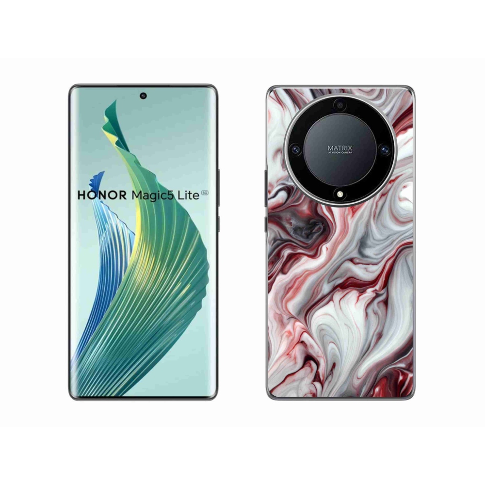 Gelový kryt mmCase na Honor Magic 5 Lite 5G - abstraktní motiv 64