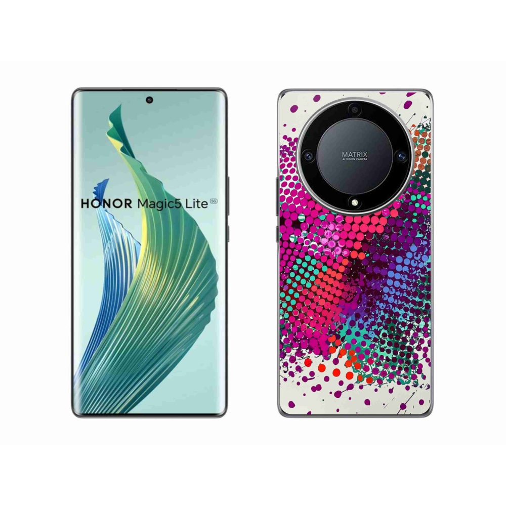 Gelový kryt mmCase na Honor Magic 5 Lite 5G - abstraktní motiv 65