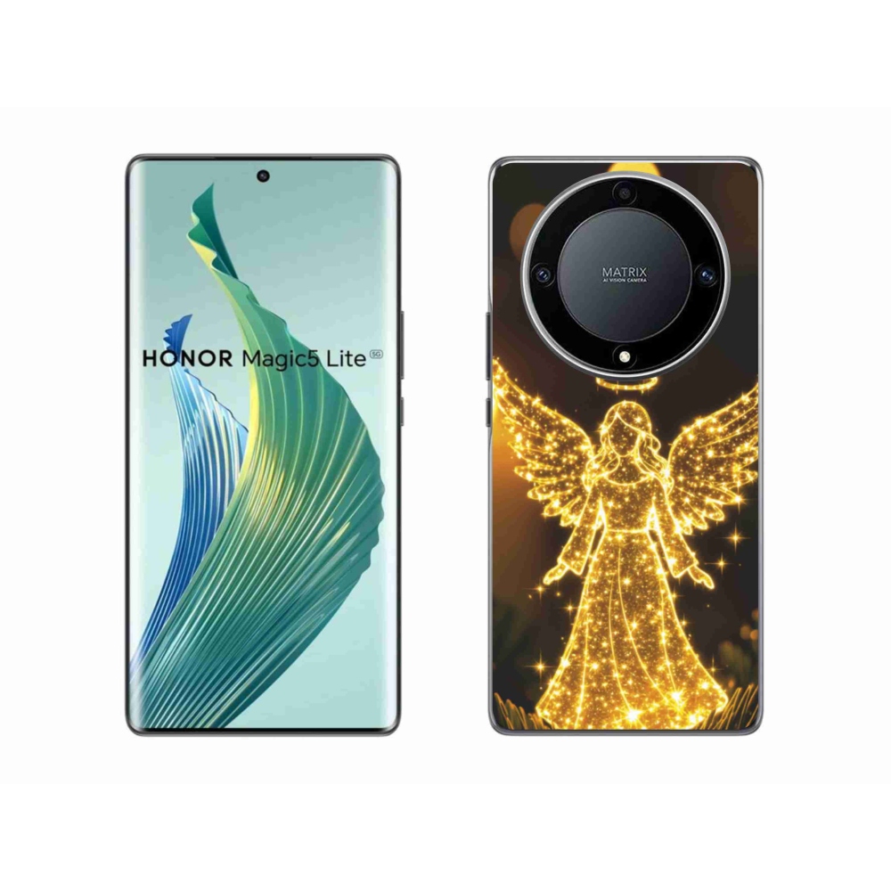 Gelový kryt mmCase na Honor Magic 5 Lite 5G - anděl
