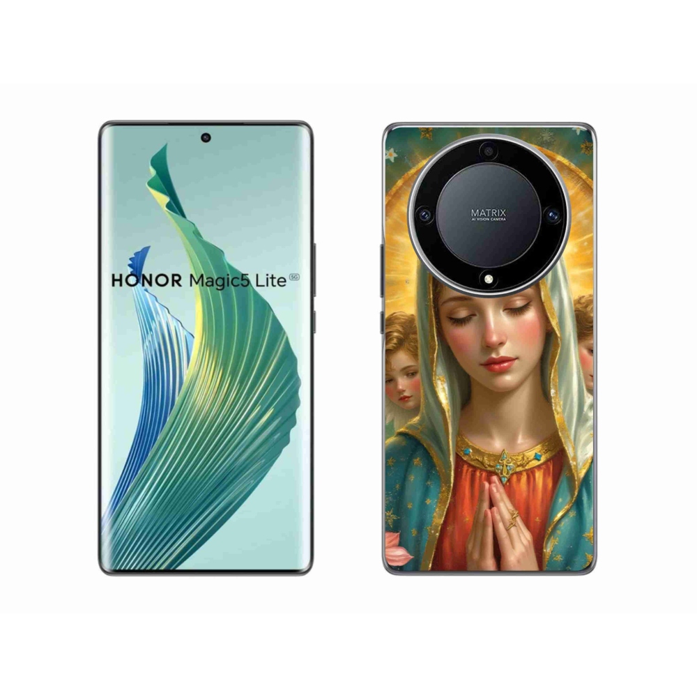 Gelový kryt mmCase na Honor Magic 5 Lite 5G - náboženský motiv 3