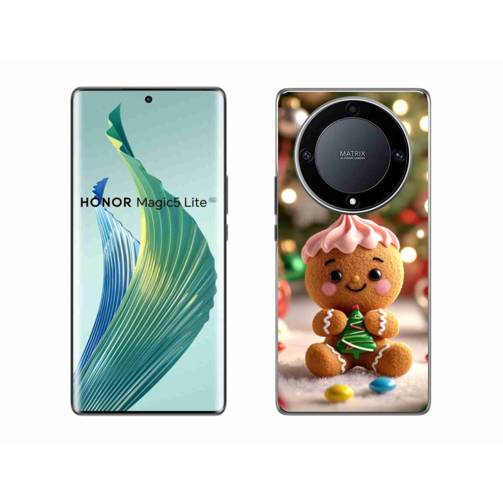 Gelový kryt mmCase na Honor Magic 5 Lite 5G - perníček