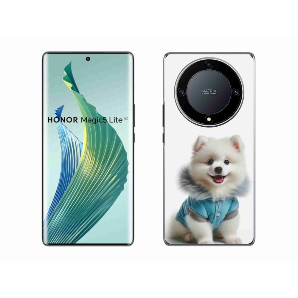 Gelový kryt mmCase na Honor Magic 5 Lite 5G - pomeranian