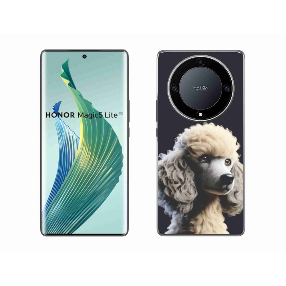 Gelový kryt mmCase na Honor Magic 5 Lite 5G - pudl