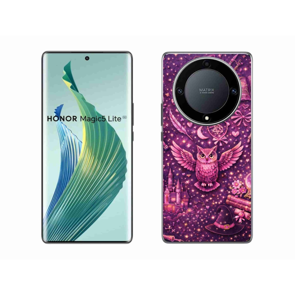Gelový kryt mmCase na Honor Magic 5 Lite - magický svět