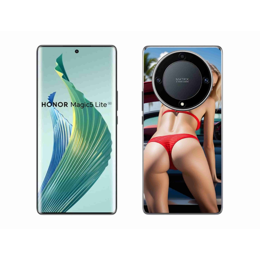 Gelový kryt mmCase na Honor Magic 5 Lite - sexy žena 2