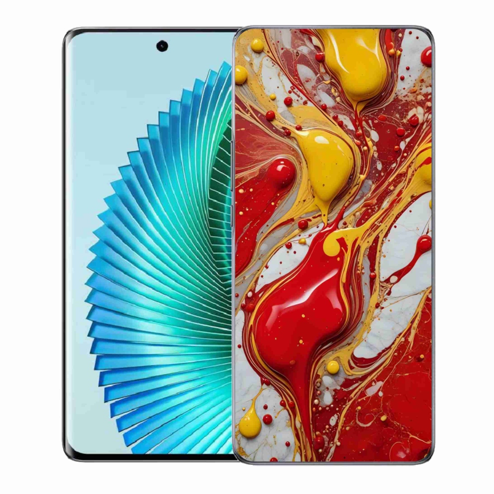 Gelový kryt mmCase na Honor Magic 6 Lite 5G - abstraktní motiv 42