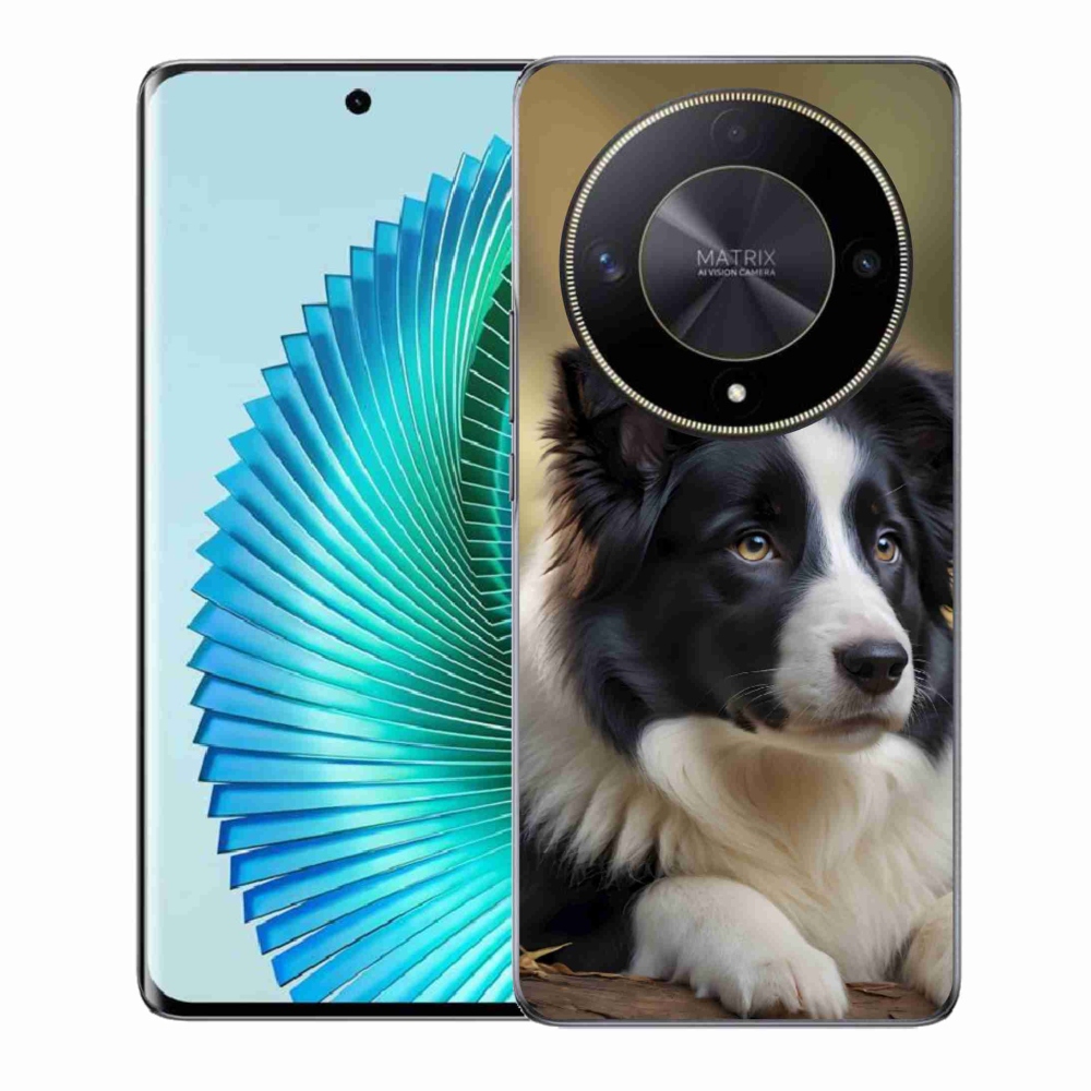 Gelový kryt mmCase na Honor Magic 6 Lite 5G - border kolie 2