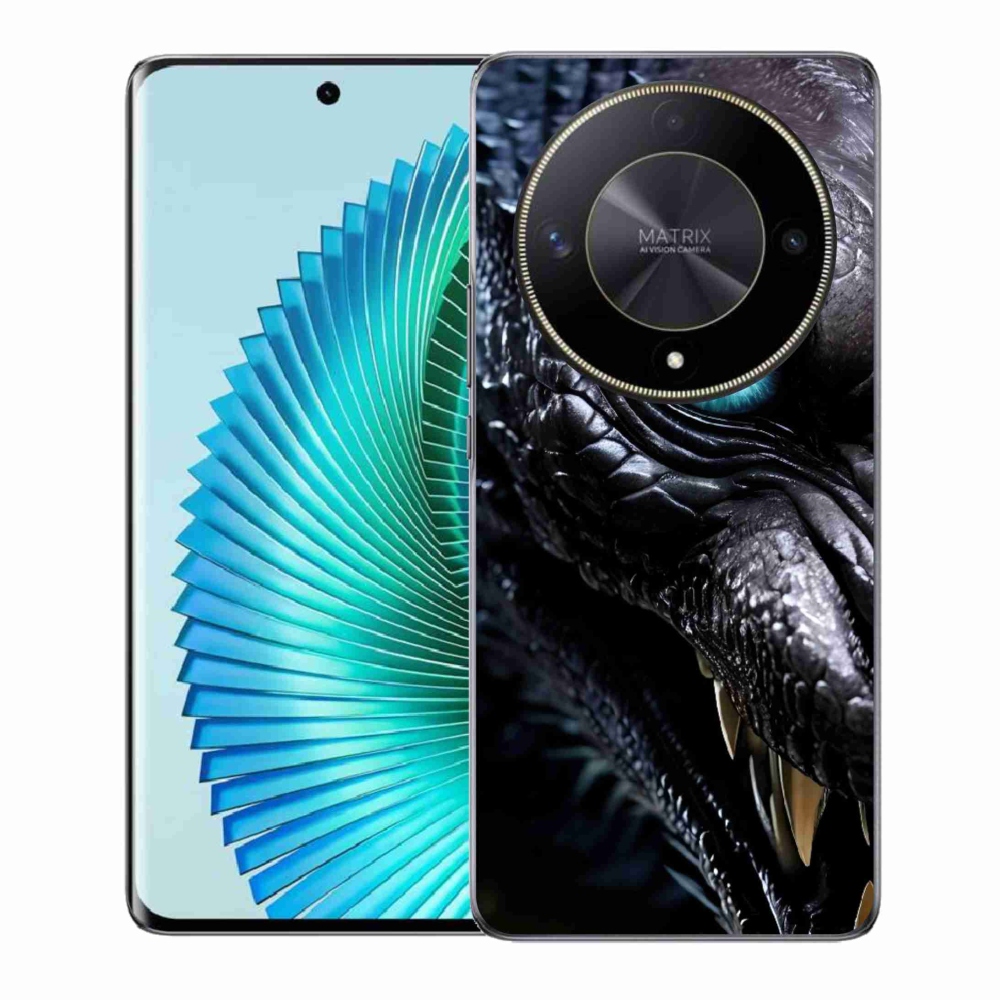 Gelový kryt mmCase na Honor Magic 6 Lite 5G - dračí pohled
